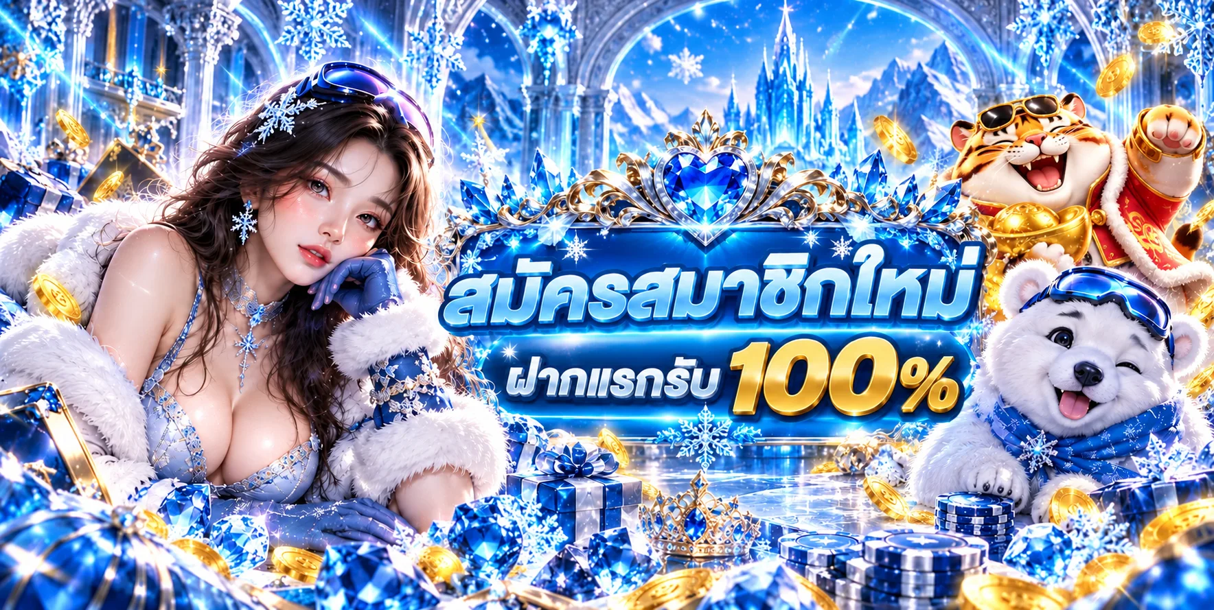 แบนเนอร์สล็อตออนไลน์ KODYUB333 พร้อม Fortune Tiger
